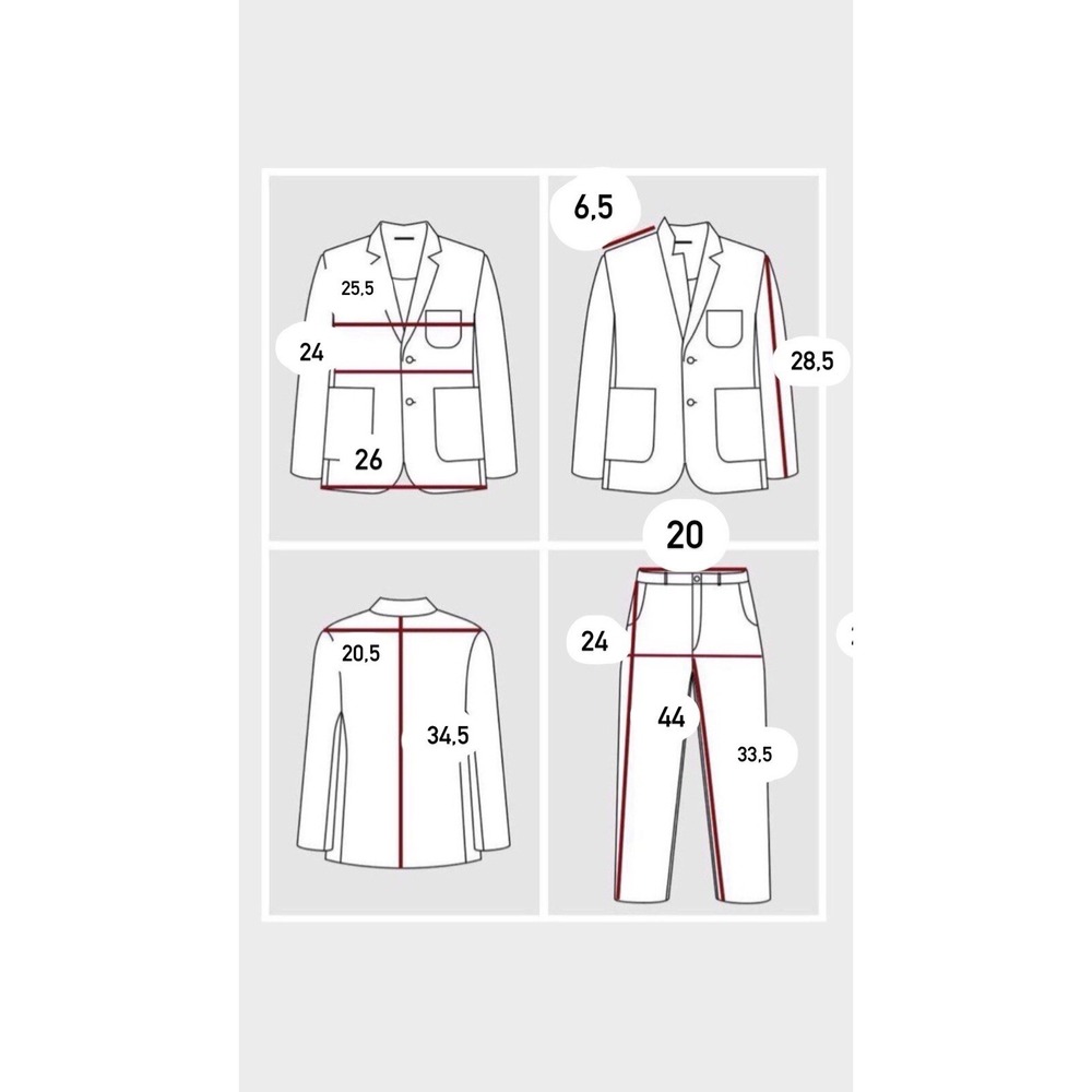 Hugo Boss Men's Suit 2 Pc  96% Wool /4 Spandex Size US 48 L  (s147) - Picture 5 of 12